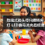 隐藏式箭头带扫描转向灯 LED跑马流光后视镜灯 33灯带转向三角灯 隐藏式箭头带扫描转向灯 LED跑马流光后视镜灯 33灯带转向三角灯
