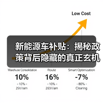 新能源车补贴：揭秘政策背后隐藏的真正玄机