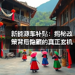 新能源车补贴：揭秘政策背后隐藏的真正玄机