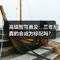 高端智驾普及：三年后真的会成为标配吗？