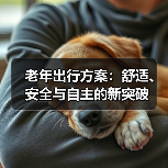 老年出行方案:舒适、安全与自主的新突破 老年出行方案:舒适、安全与自主的新突破