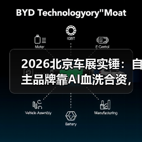 2026北京车展实锤：自主品牌靠AI血洗合资，你信吗？