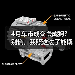 4月车市成交慢成狗？别慌，我照这法子能撬开客户钱包