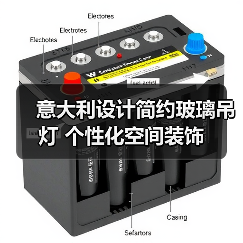意大利设计简约玻璃吊灯 个性化空间装饰