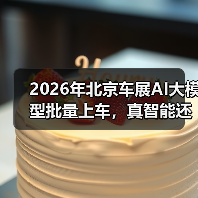 2026年北京车展AI大模型批量上车，真智能还是新鸡肋？
