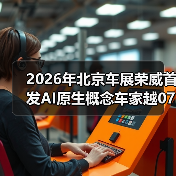 2026年北京车展荣威首发AI原生概念车家越07：这次不是PPT？