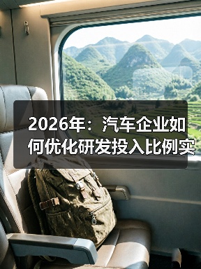 2026年：汽车企业如何优化研发投入比例实现跨越式发展
