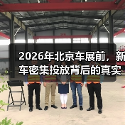2026年北京车展前，新车密集投放背后的真实逻辑