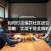 如何打造爆款社区运营策略：实战干货全解析