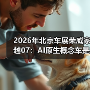 2026年北京车展荣威家越07:AI原生概念车是噱头还是真变革? 2026年北京车展荣威家越07:AI原生概念车是噱头还是真变革?