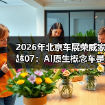 2026年北京车展荣威家越07:AI原生概念车是噱头还是真变革? 2026年北京车展荣威家越07:AI原生概念车是噱头还是真变革?