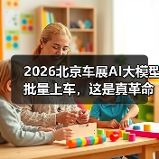 2026北京车展AI大模型批量上车,这是真革命还是扯淡? 2026北京车展AI大模型批量上车,这是真革命还是扯淡?