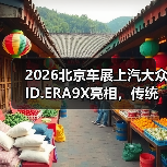 2026北京车展上汽大众ID.ERA9X亮相，传统车企的另一种答案？