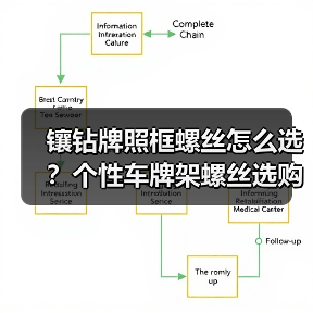 镶钻牌照框螺丝怎么选？个性车牌架螺丝选购指南