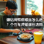 镶钻牌照框螺丝怎么选？个性车牌架螺丝选购指南
