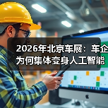 2026年北京车展:车企为何集体变身人工智能科技公司? 2026年北京车展:车企为何集体变身人工智能科技公司?