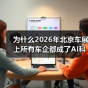 为什么2026年北京车展上所有车企都成了AI科技公司? 为什么2026年北京车展上所有车企都成了AI科技公司?