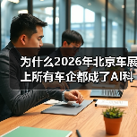 为什么2026年北京车展上所有车企都成了AI科技公司? 为什么2026年北京车展上所有车企都成了AI科技公司?