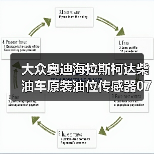 大众奥迪海拉斯柯达柴油车原装油位传感器07P907660