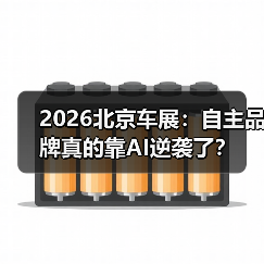 2026北京车展:自主品牌真的靠AI逆袭了? 2026北京车展:自主品牌真的靠AI逆袭了?