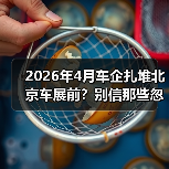 2026年4月车企扎堆北京车展前?别信那些忽悠,真相就三条 2026年4月车企扎堆北京车展前?别信那些忽悠,真相就三条