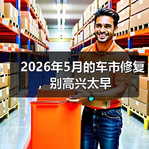 2026年5月的车市修复，别高兴太早