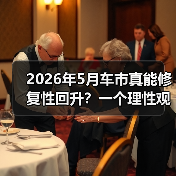2026年5月车市真能修复性回升?一个理性观察 2026年5月车市真能修复性回升?一个理性观察