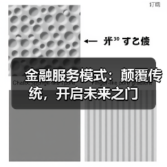 金融服务模式：颠覆传统，开启未来之门