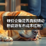锂价企稳是否真能撬动新能源车市成本红利? 锂价企稳是否真能撬动新能源车市成本红利?