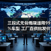 三段式无骨雨刷通用99%车型 工厂直供批发价可商谈