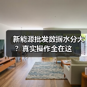 新能源批发数据水分大？真实操作全在这