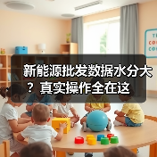 新能源批发数据水分大？真实操作全在这