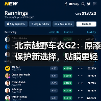 北京越野车衣G2:原漆保护新选择,贴膜更轻松 北京越野车衣G2:原漆保护新选择,贴膜更轻松