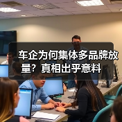 车企为何集体多品牌放量?真相出乎意料 车企为何集体多品牌放量?真相出乎意料
