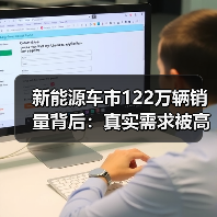 新能源车市122万辆销量背后:真实需求被高估了吗? 新能源车市122万辆销量背后:真实需求被高估了吗?
