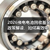 2026换电电池回收基金政策解读,如何高效申报补贴? 2026换电电池回收基金政策解读,如何高效申报补贴?