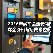 2026年买车会更贵吗?车企涨价背后成本控制逻辑解析 2026年买车会更贵吗?车企涨价背后成本控制逻辑解析