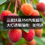 三菱扶桑350汽车前照大灯选型指南：如何选到合适的大灯？