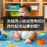 光储充一体化充电桩比传统超充站更划算? 光储充一体化充电桩比传统超充站更划算?