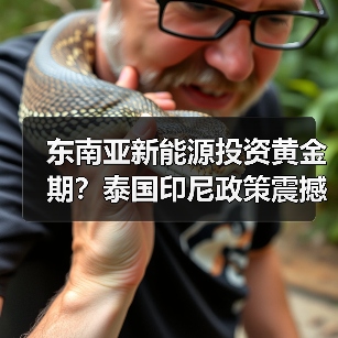 东南亚新能源投资黄金期?泰国印尼政策震撼揭秘 东南亚新能源投资黄金期?泰国印尼政策震撼揭秘