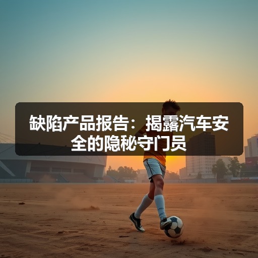 缺陷产品报告：揭露汽车安全的隐秘守门员