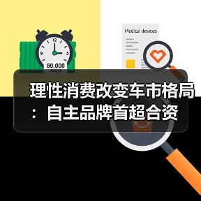 理性消费改变车市格局:自主品牌首超合资 理性消费改变车市格局:自主品牌首超合资