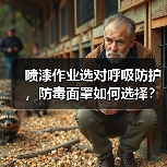 喷漆作业选对呼吸防护,防毒面罩如何选择? 喷漆作业选对呼吸防护,防毒面罩如何选择?
