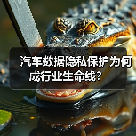 汽车数据隐私保护为何成行业生命线？