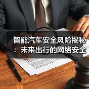 智能汽车安全风险揭秘：未来出行的网络安全防线