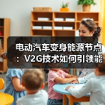 电动汽车变身能源节点：V2G技术如何引领能源革命？