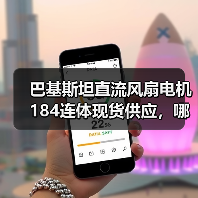 巴基斯坦直流风扇电机184连体现货供应，哪里买？