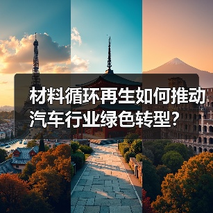 材料循环再生如何推动汽车行业绿色转型？
