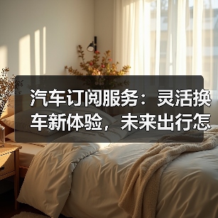 汽车订阅服务：灵活换车新体验，未来出行怎么选？