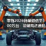 零跑2026销量翻倍至100万台:能破局还是陷困局? 零跑2026销量翻倍至100万台:能破局还是陷困局?